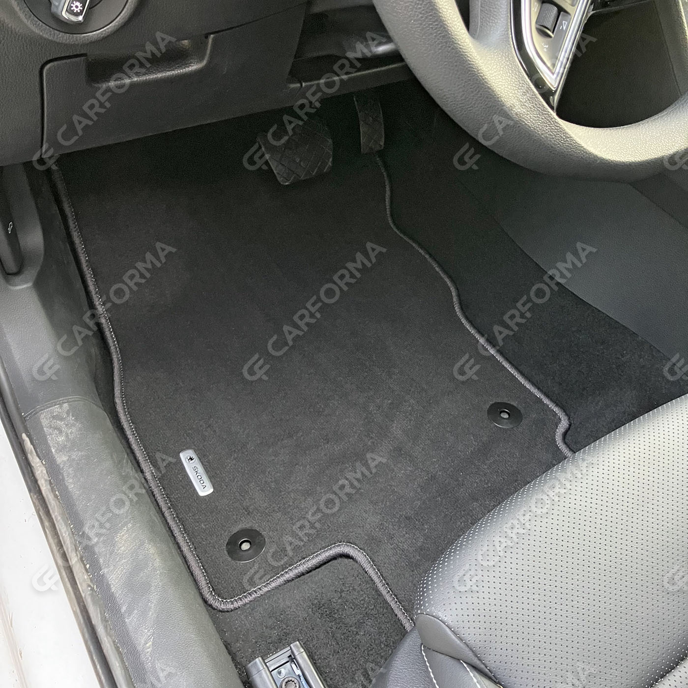Ворсовые коврики на Skoda Superb III 2015&nbsp;-&nbsp;2026 в Якутске