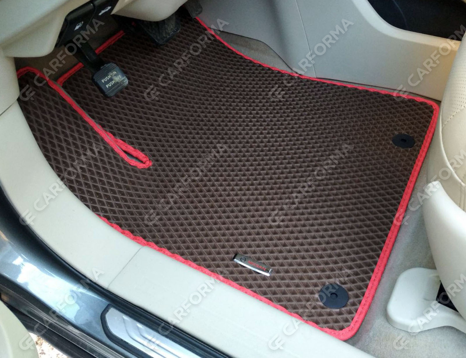 Ворсовые коврики на Nissan Murano (Z52) 2014&nbsp;-&nbsp;2022 в Якутске