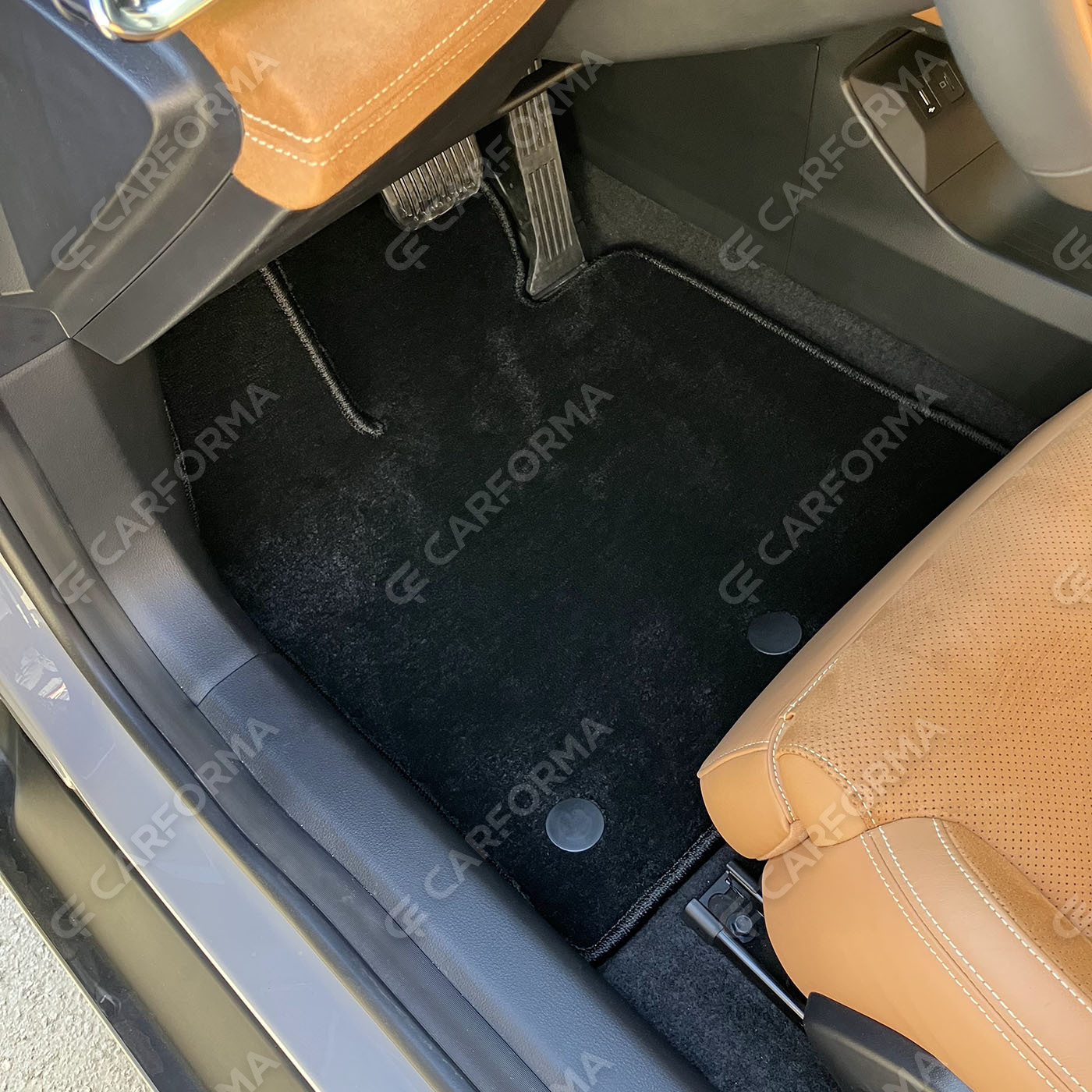 Ворсовые коврики на Mazda EZ-6 2024&nbsp;-&nbsp;2026 в Якутске