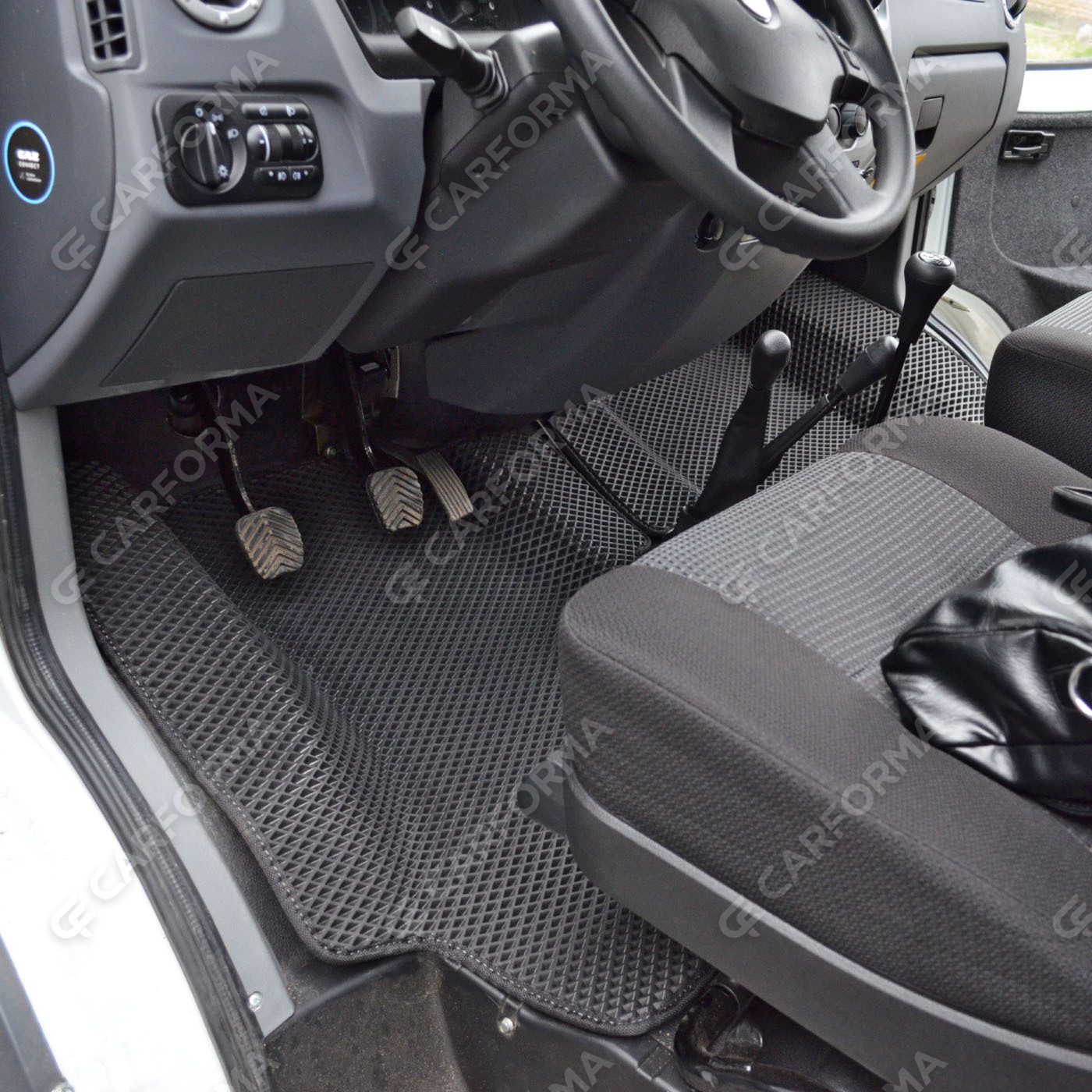 Ворсовые коврики на ГАЗ ГАЗель бизнес 9 мест 2020&nbsp;-&nbsp;2026 в Якутске