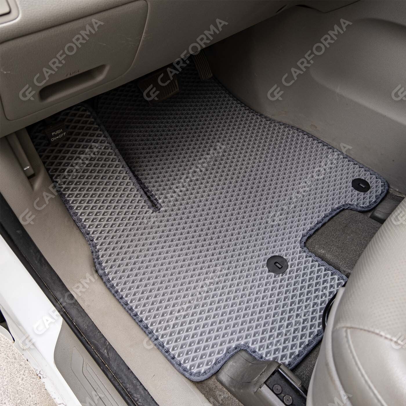 Ворсовые коврики на KIA Carnival III 7 мест 2014&nbsp;-&nbsp;2021 в Якутске