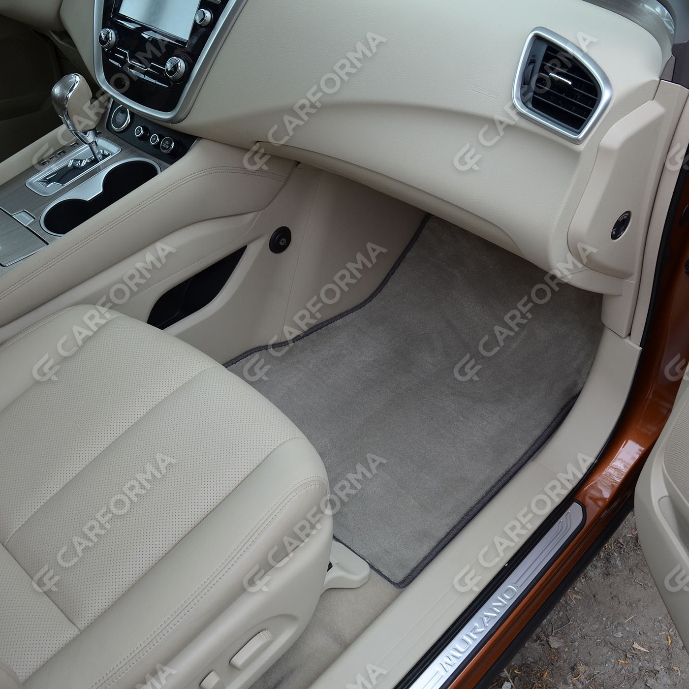 Ворсовые коврики на Nissan Murano (Z52) 2014&nbsp;-&nbsp;2022 в Якутске