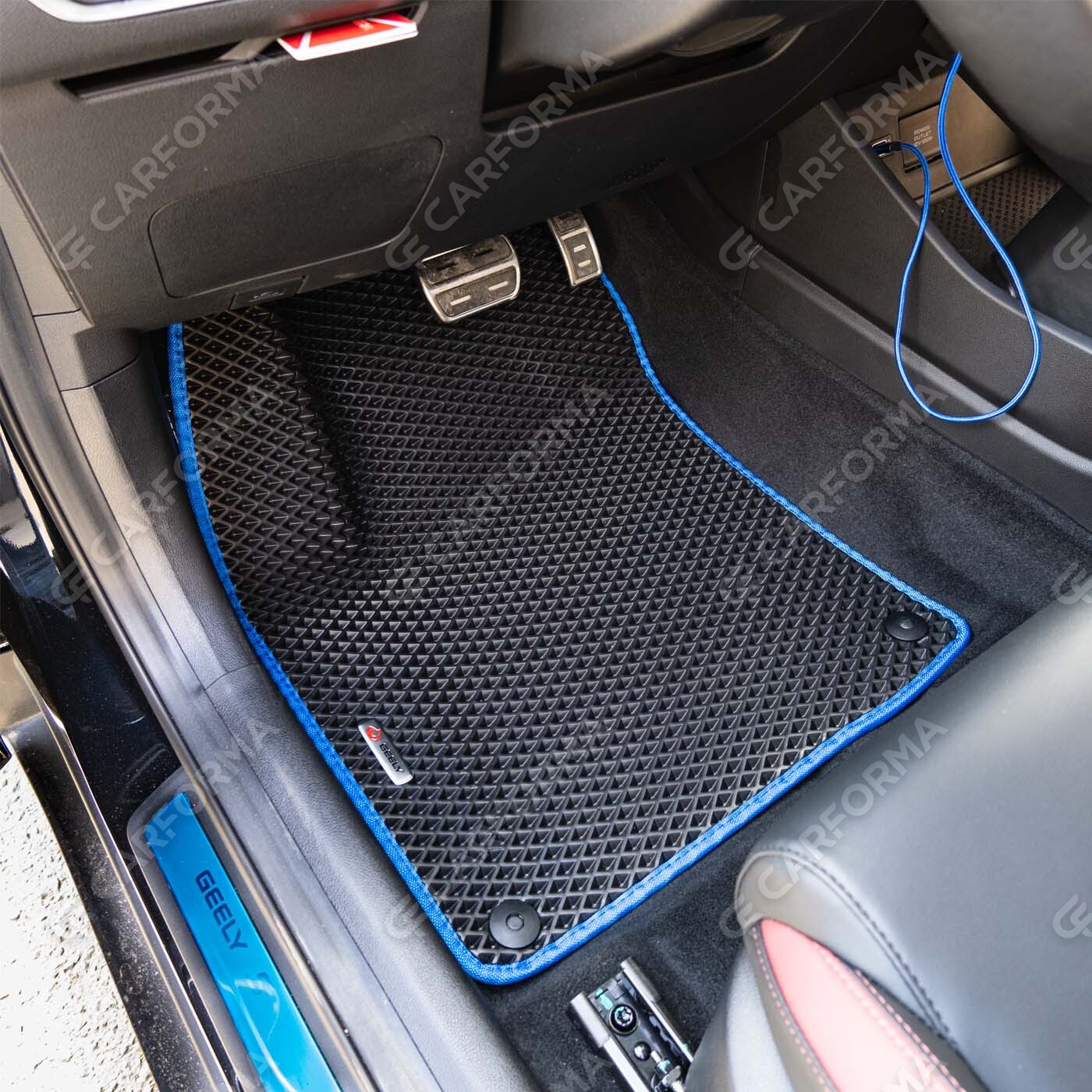 Ворсовые коврики на Geely Coolray 2018&nbsp;-&nbsp;2024 в Якутске