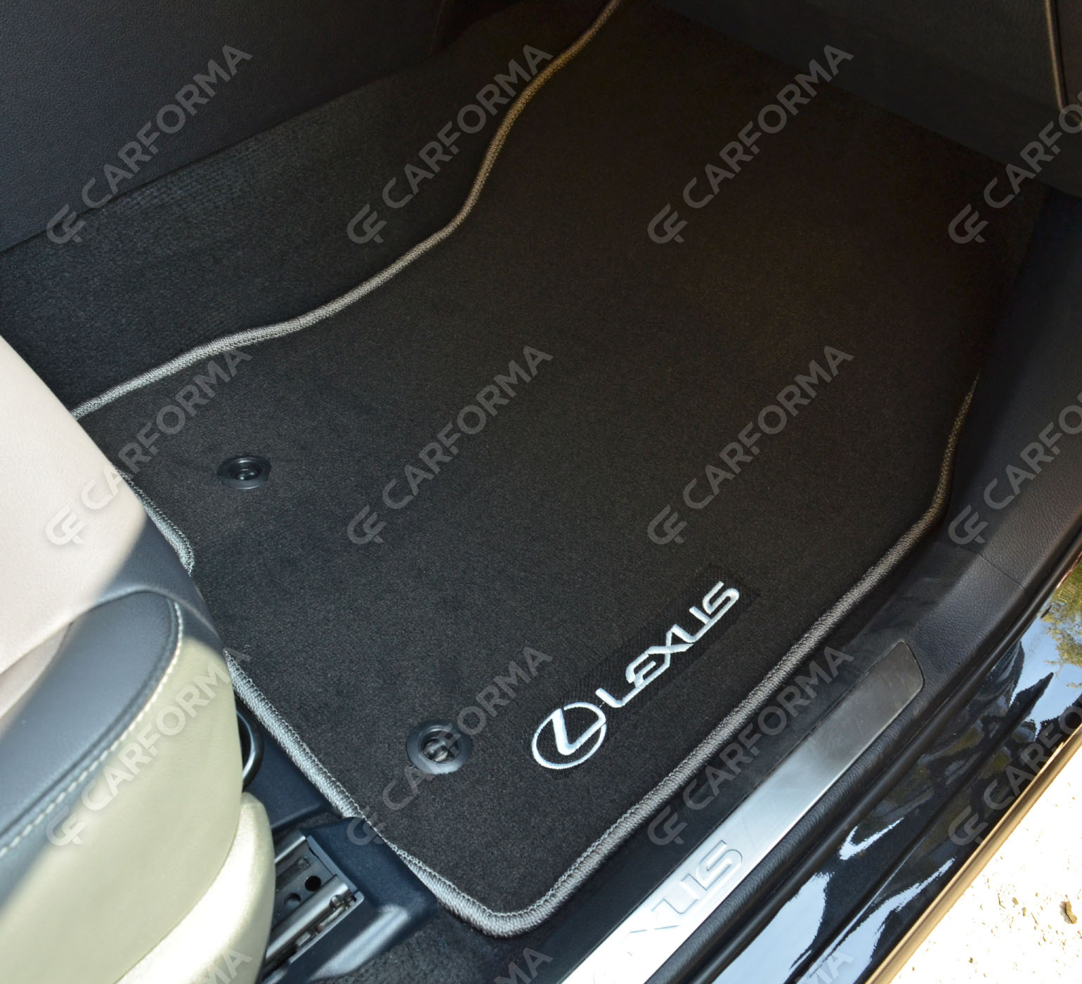 Ворсовые коврики на Lexus NX I 2014&nbsp;-&nbsp;2021 в Якутске