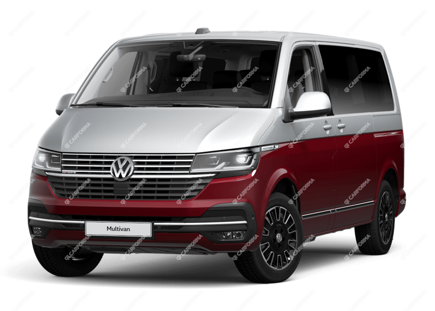 Ворсовые коврики на Volkswagen Multivan (T6.1) 2019 - 2024