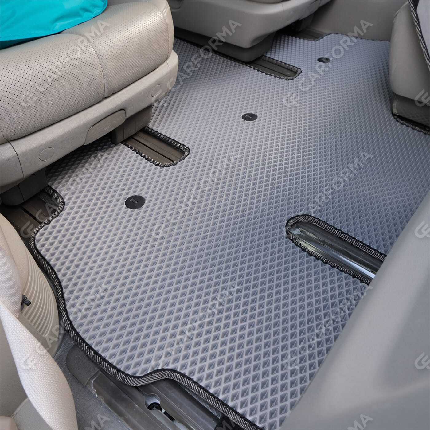 Ворсовые коврики на KIA Carnival III 9 мест и 11 мест 2014&nbsp;-&nbsp;2021 в Якутске