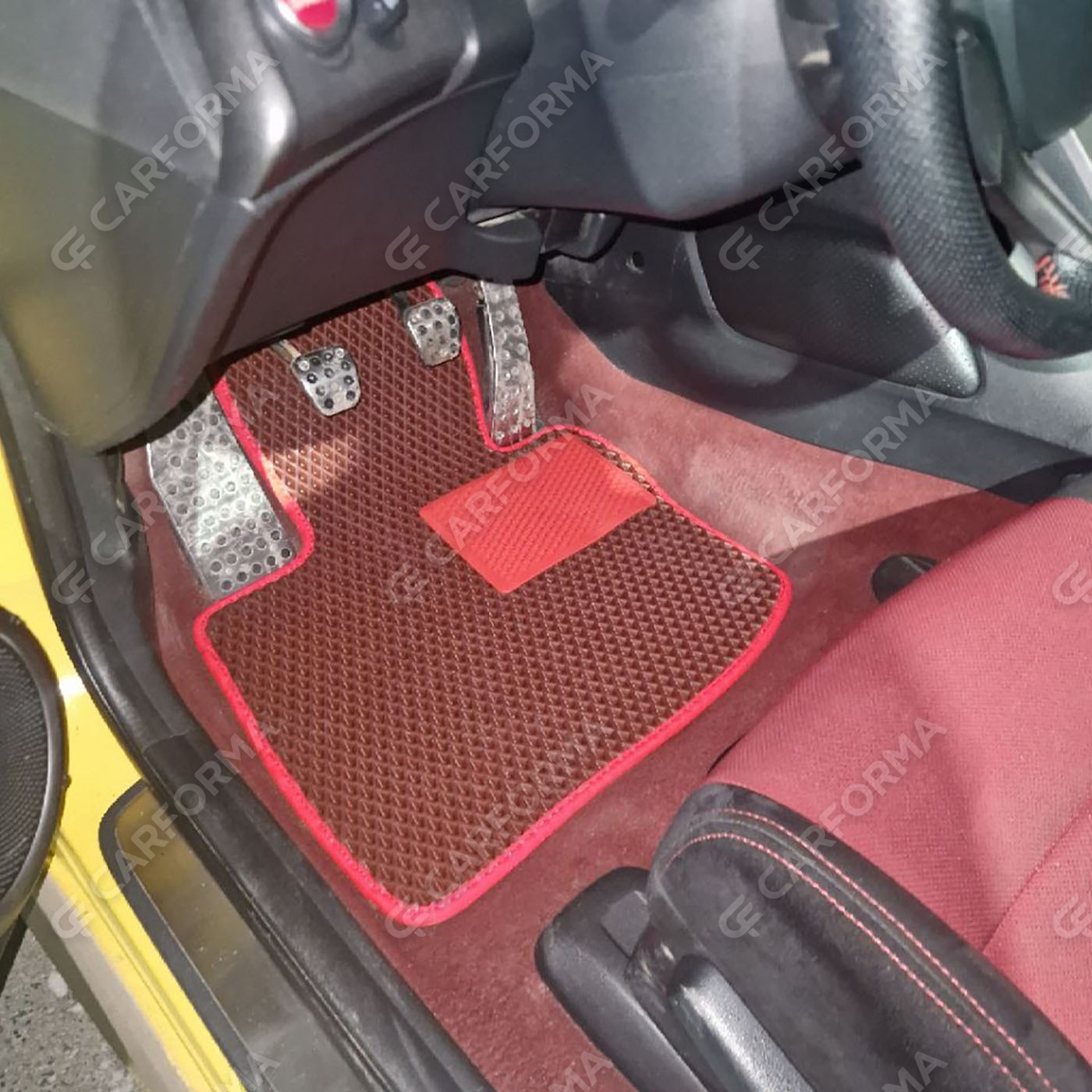 Ворсовые коврики на Honda Civic VIII 3d 2006&nbsp;-&nbsp;2011 в Якутске