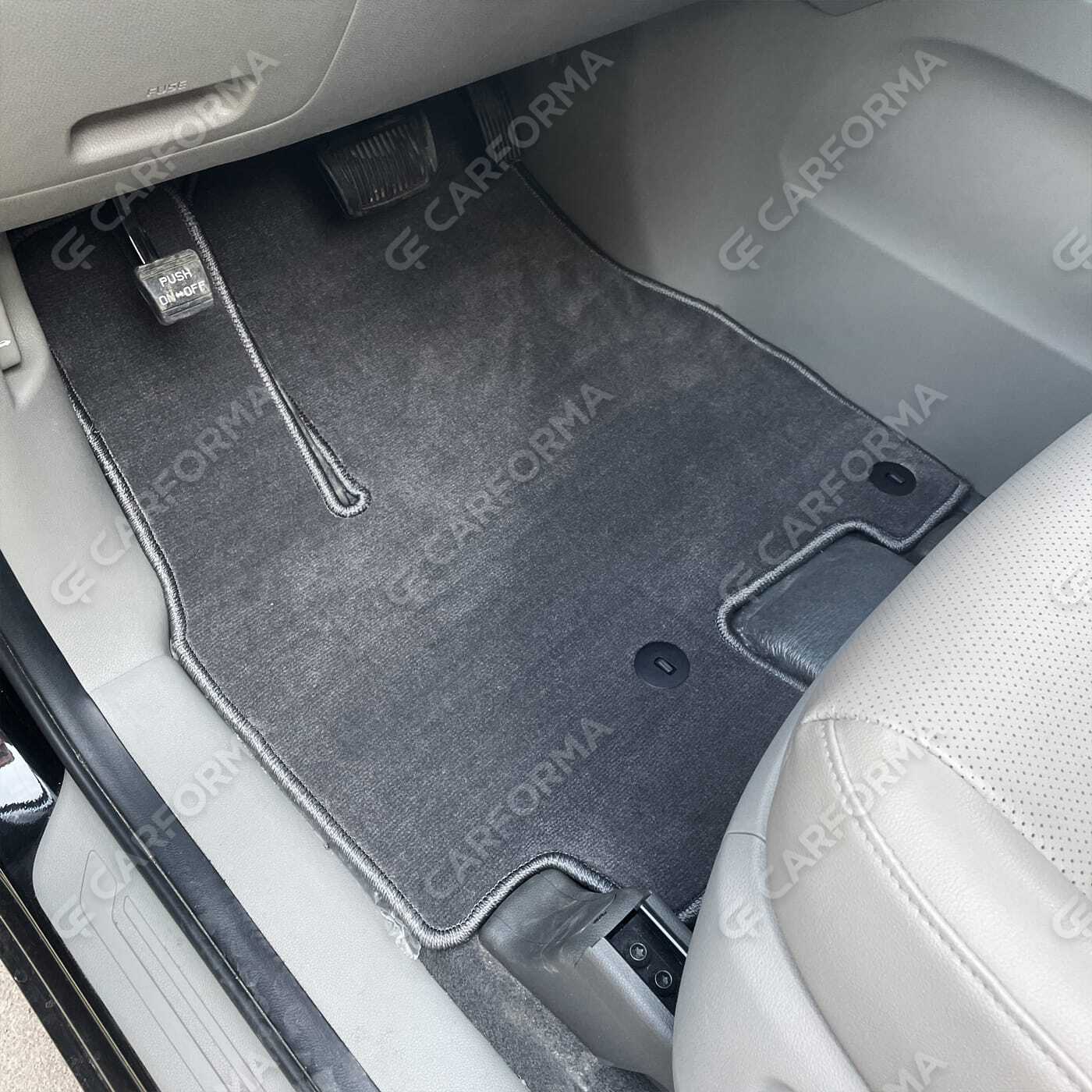 Ворсовые коврики на KIA Carnival III 9 мест и 11 мест 2014&nbsp;-&nbsp;2021 в Якутске