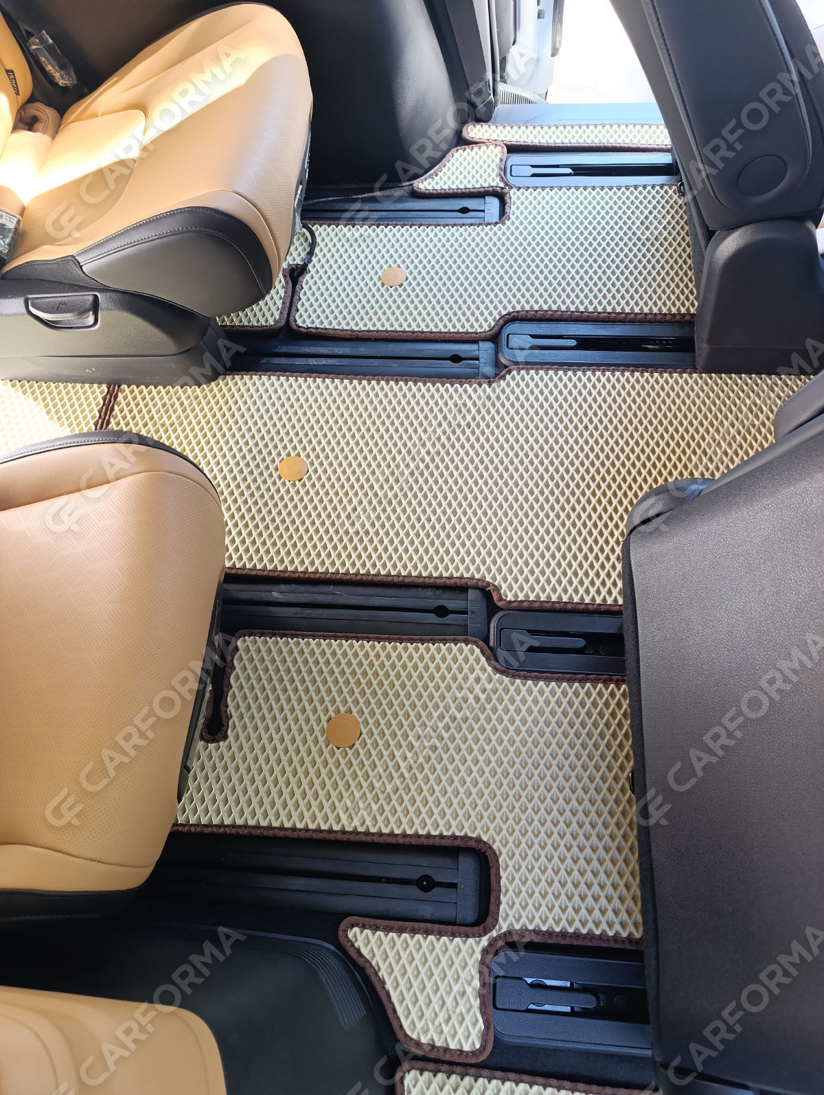 Ворсовые коврики на KIA Carnival IV 11 мест 2020&nbsp;-&nbsp;2026 в Якутске