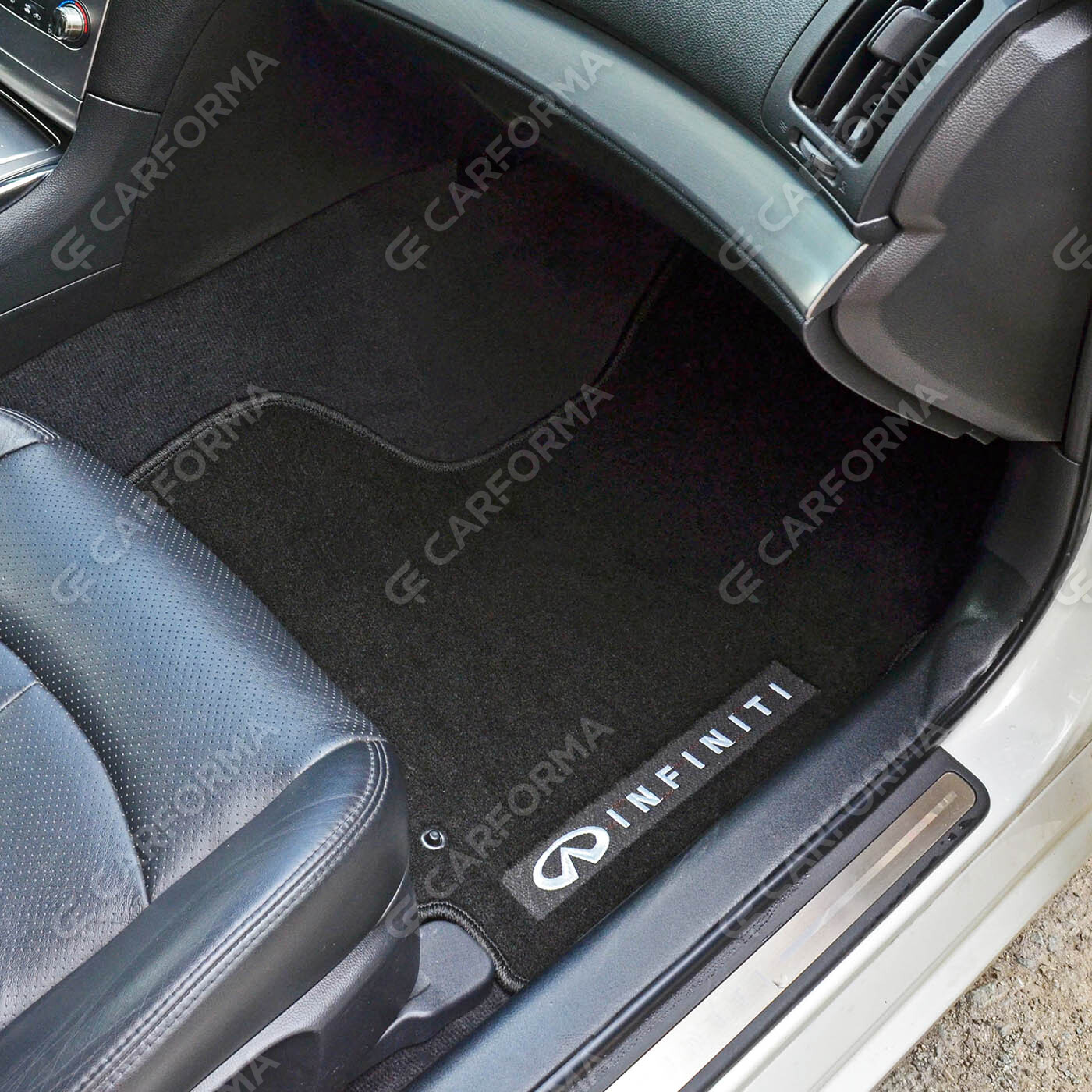 Ворсовые коврики на Infiniti G IV Купе 2006&nbsp;-&nbsp;2014 в Якутске