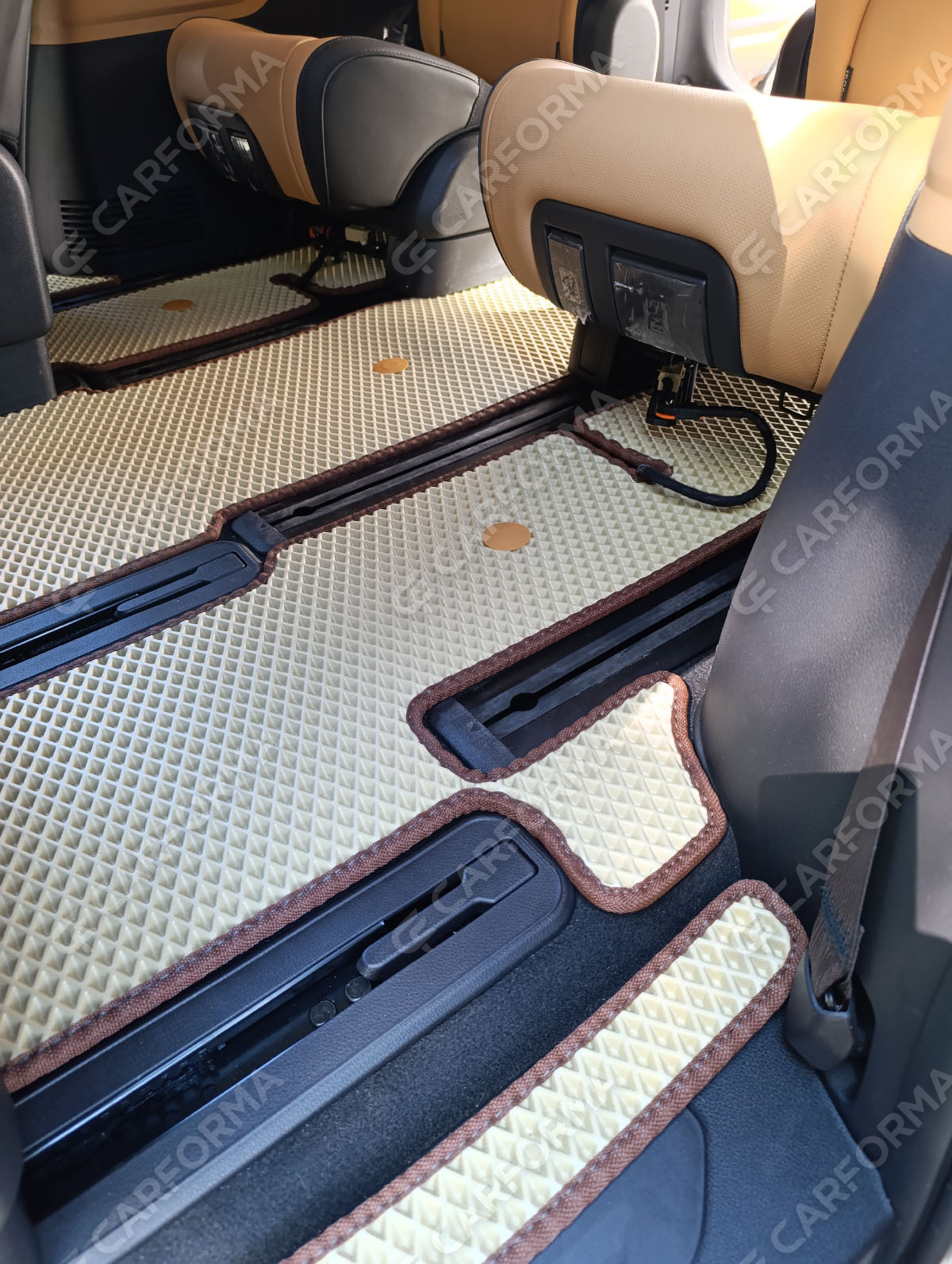 Ворсовые коврики на KIA Carnival IV 11 мест 2020&nbsp;-&nbsp;2026 в Якутске