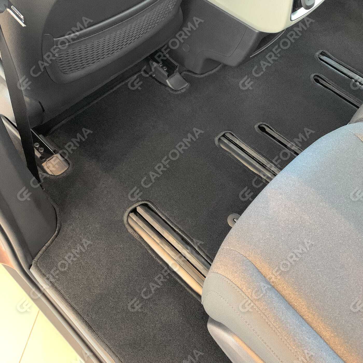 Ворсовые коврики на KIA Carnival IV 8 мест 2020&nbsp;-&nbsp;2026 в Якутске