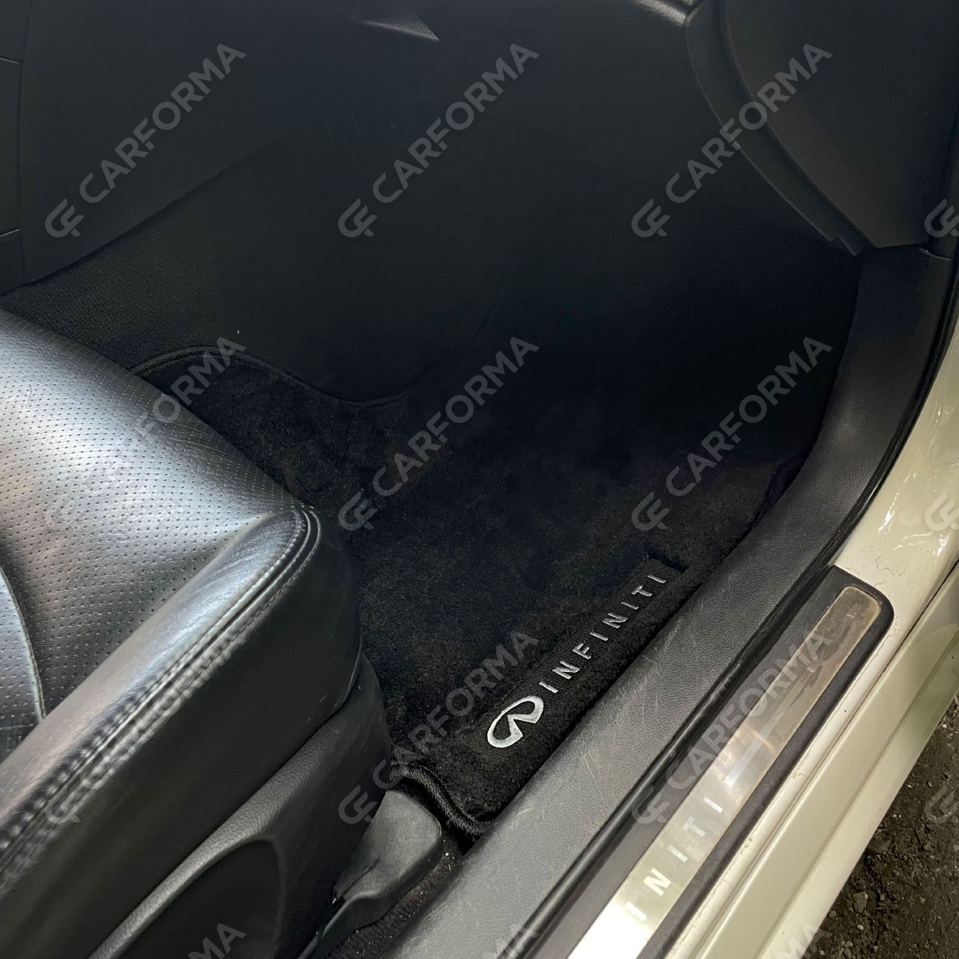 Ворсовые коврики на Infiniti G IV Седан 2006&nbsp;-&nbsp;2014 в Якутске