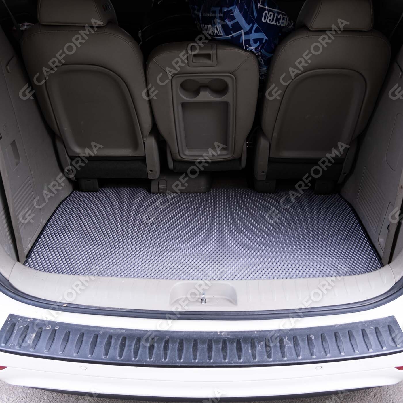 Ворсовые коврики на KIA Carnival III 9 мест и 11 мест 2014&nbsp;-&nbsp;2021 в Якутске