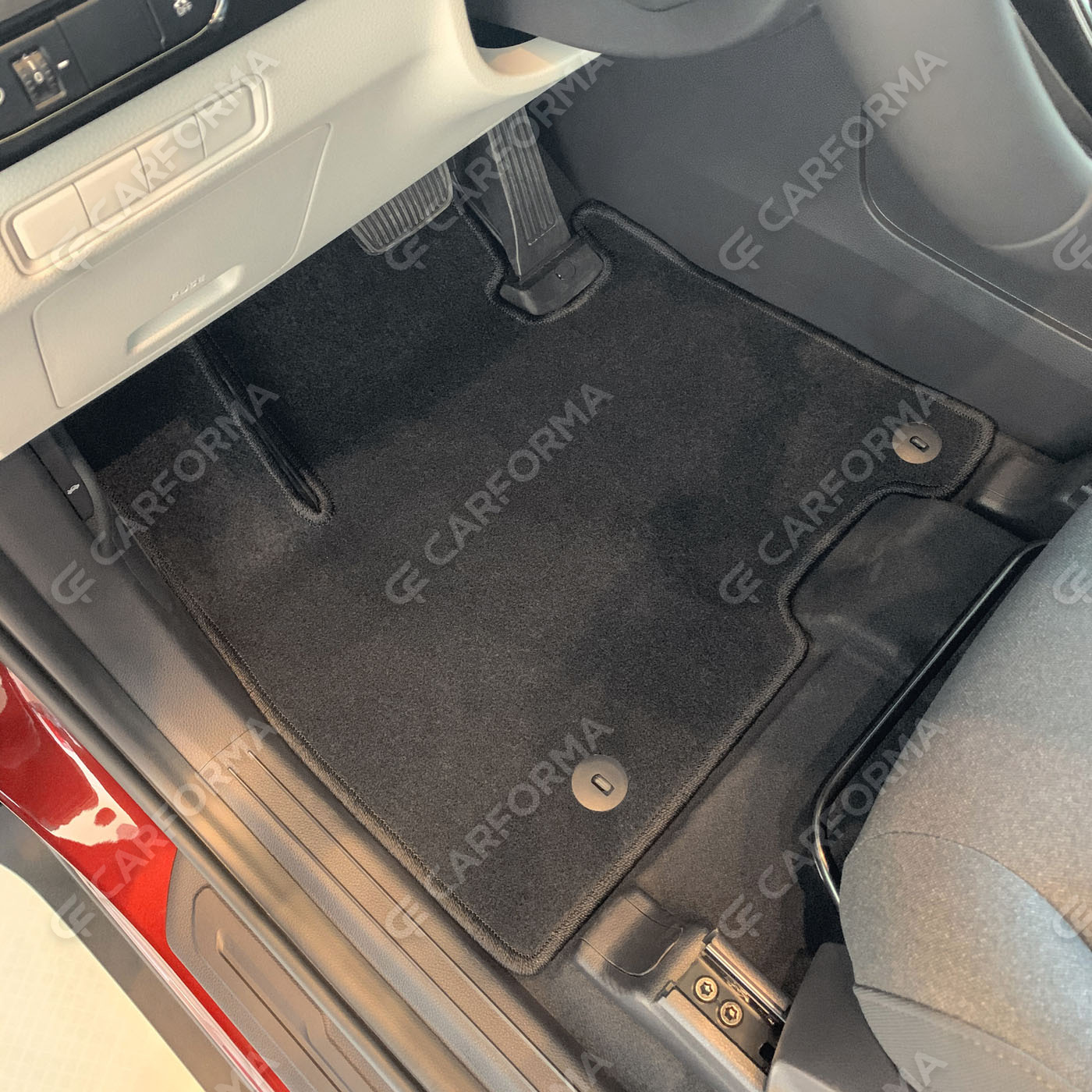 EVA коврики на KIA Carnival IV 7 мест с оттоманками 2020&nbsp;-&nbsp;2026 в Якутске