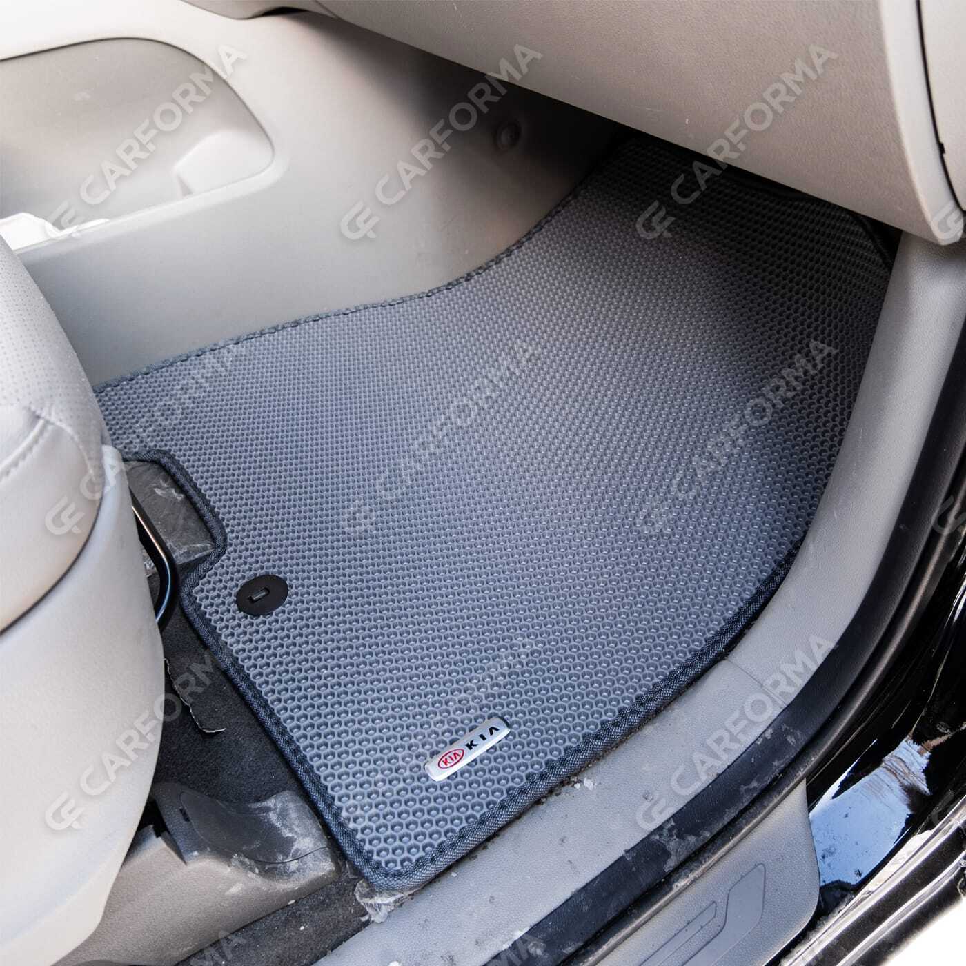 Ворсовые коврики на KIA Carnival III 7 мест 2014&nbsp;-&nbsp;2021 в Якутске