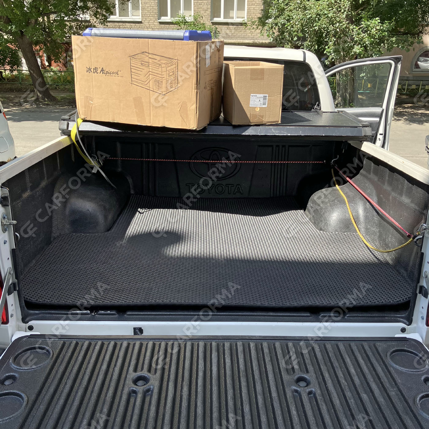 Ворсовые коврики на Toyota Hilux VII 2008&nbsp;-&nbsp;2015 в Якутске