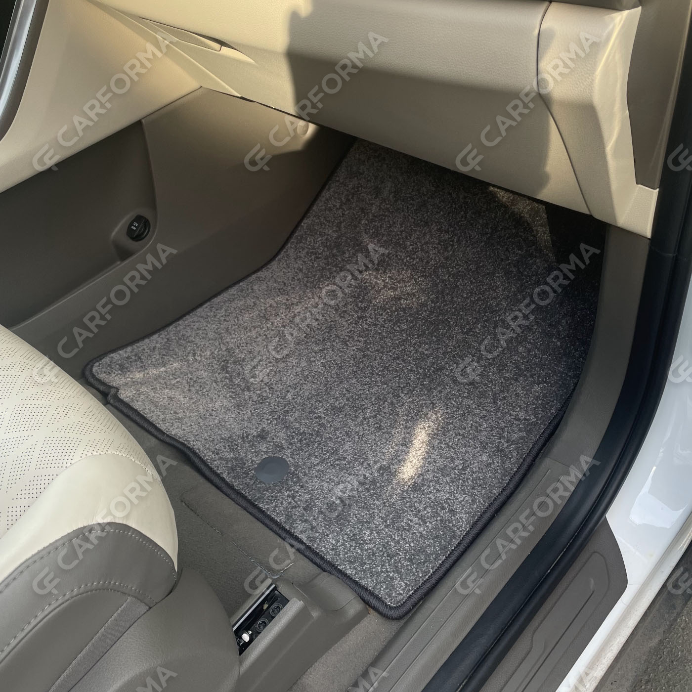 EVA коврики на KIA Carnival IV 7 мест с оттоманками 2020&nbsp;-&nbsp;2026 в Якутске