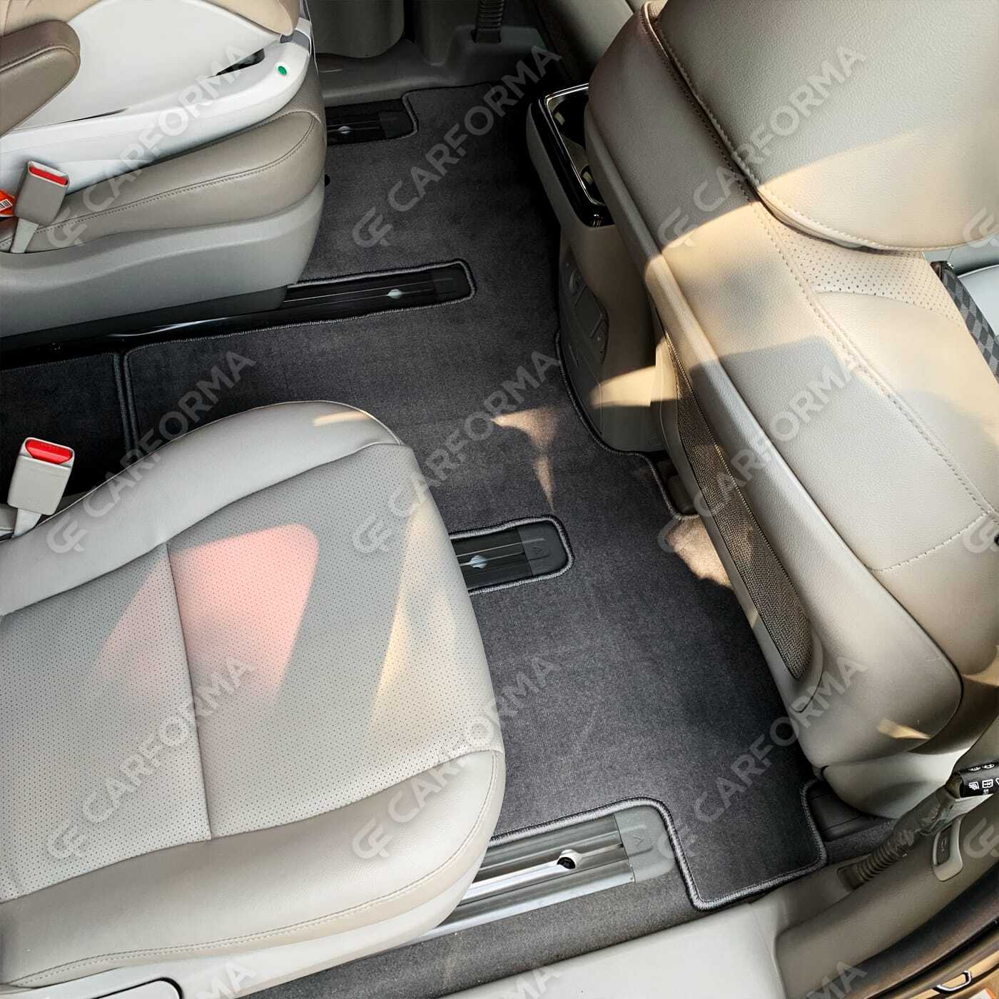 Ворсовые коврики на KIA Carnival III 9 мест и 11 мест 2014&nbsp;-&nbsp;2021 в Якутске