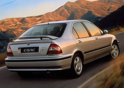 Ворсовые коврики на Honda Civic VI 5d 1995 - 2000 в Якутске