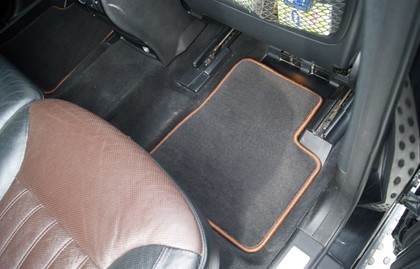 Ворсовые коврики на Mercedes GL (X164) 2006 - 2012 в Якутске