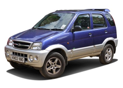 Ворсовые коврики на Daihatsu Terios I 1997 - 2006 в Якутске
