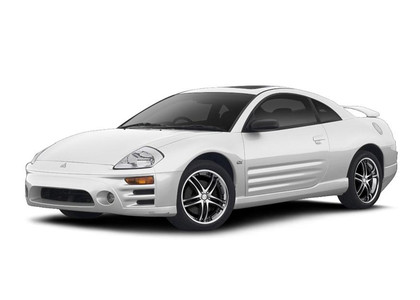 Ворсовые коврики на Mitsubishi Eclipse III 1999 - 2005 в Якутске
