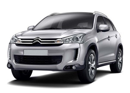Ворсовые коврики на Citroen C4 Aircross 2012 - 2017 в Якутске