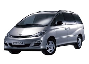 Коврики на Toyota Previa (XR30, XR40) 2000 - 2007 в Якутске