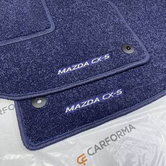Ворсовые коврики на Mazda CX5 II 2016 - 2026 в Якутске Ворсовые коврики на Mazda CX5 II 2016 - 2026 в Якутске