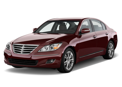 Ворсовые коврики на Hyundai Genesis I 2008 - 2014 в Якутске