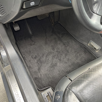 Ворсовые коврики на Mercedes S (W220) 1998 - 2005 в Якутске