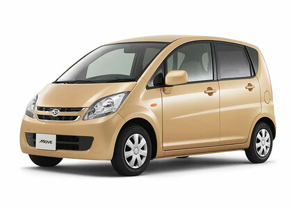 Ворсовые коврики на Daihatsu Move VI 2006&nbsp;-&nbsp;2010 в Якутске