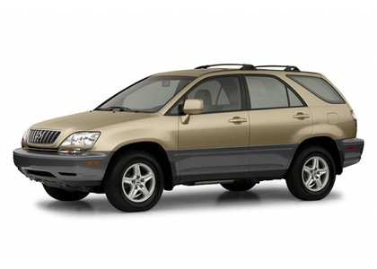 Ворсовые коврики на Lexus RX I 1997 - 2003 в Якутске