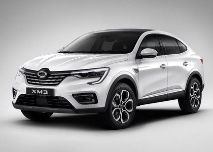Ворсовые коврики на Renault Samsung XM3 2019 - 2025 в Якутске