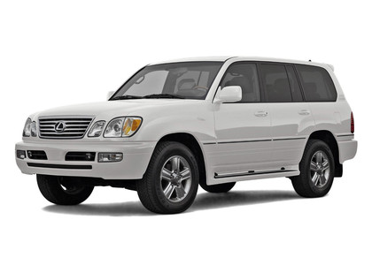 Ворсовые коврики на Lexus LX 470 1997 - 2007 в Якутске