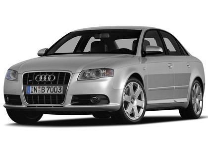 Ворсовые коврики на Audi S4 (B7) 2004 - 2008 в Якутске