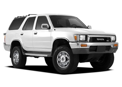 Ворсовые коврики на Toyota 4runner II 1989 - 1995 в Якутске
