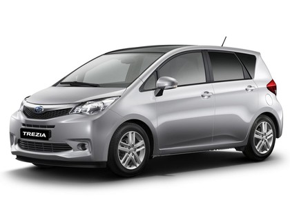 Коврики на Subaru Trezia 2010 - 2016 в Якутске