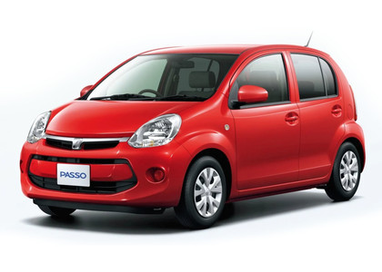 Ворсовые коврики на Toyota Passo II 2010 - 2016 в Якутске