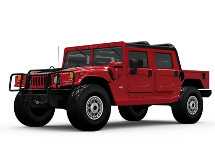 Ворсовые коврики на Hummer H1 1992 - 2006 в Якутске