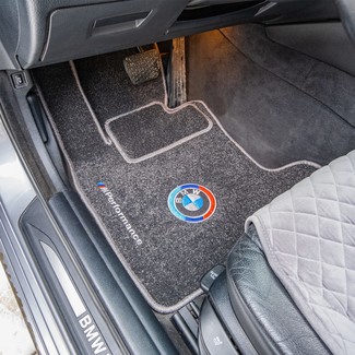 Ворсовые коврики на BMW 5 (F10/F11) 2010 - 2017 в Якутске