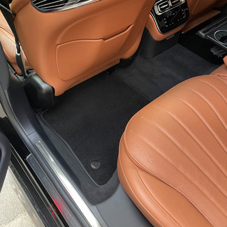 Ворсовые коврики на Mercedes S (W223, V223) 2020 - 2025 в Якутске