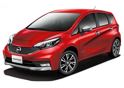 Ворсовые коврики на Nissan Note E-Power (E12) 2016 - 2020 в Якутске