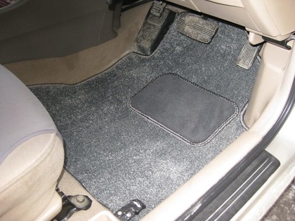Ворсовые коврики на Nissan Bluebird Sylphy (G10) 2000 - 2006 в Якутске