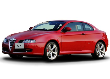 Ворсовые коврики на Alfa Romeo GT 2003 - 2010 в Якутске
