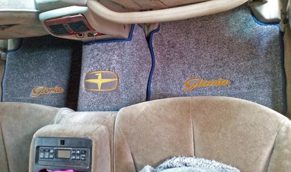 Ворсовые коврики на Nissan Gloria (Y34) 1999 - 2004 в Якутске