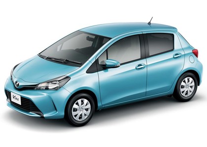 Ворсовые коврики на Toyota Vitz III 2010 - 2020 в Якутске