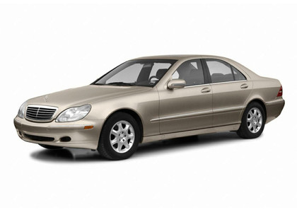 Ворсовые коврики на Mercedes S (W220) 1998 - 2005 в Якутске