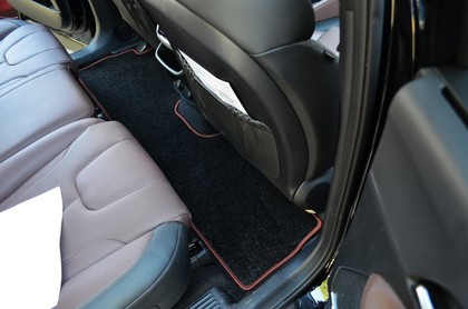 EVA коврики на Hyundai Santa Fe IV 2018 - 2021 в Якутске